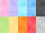 Playtime Flannel Basics F10690 Dots 1 Yard Bundle Maywood Studio